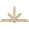 Ekena Millwork Kennewick Rough Sawn Timber Gable Bracket, Douglas Fir, 72"W x 39"H x 6"D x 6"F, 13/12 Pitch GBW072X39X0606KEN00RDF - alternate 1